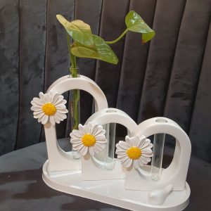 ست گلجا4 تکه/گلدان/گلجارومیزی