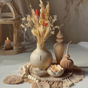 ست دکوری رومیزی6تیکه/کادوی روز زن