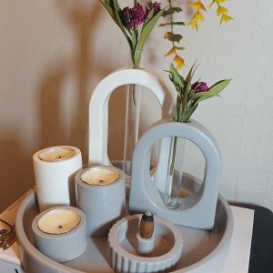 ست دکوری رومیزی7 تیکه/دکوری جلومبلی