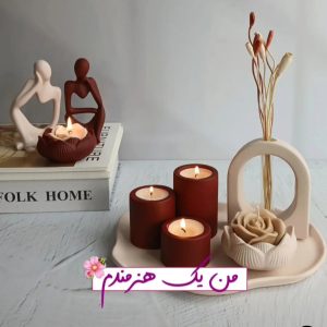 ست جلومبلی شیک/دکوری مدرن رومیزی/اکسسوری منزل/دکوری جهیزیه