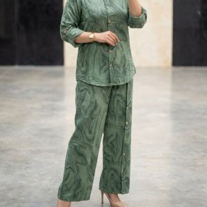 ست شومیز شلوارخارجی/ست زنانه